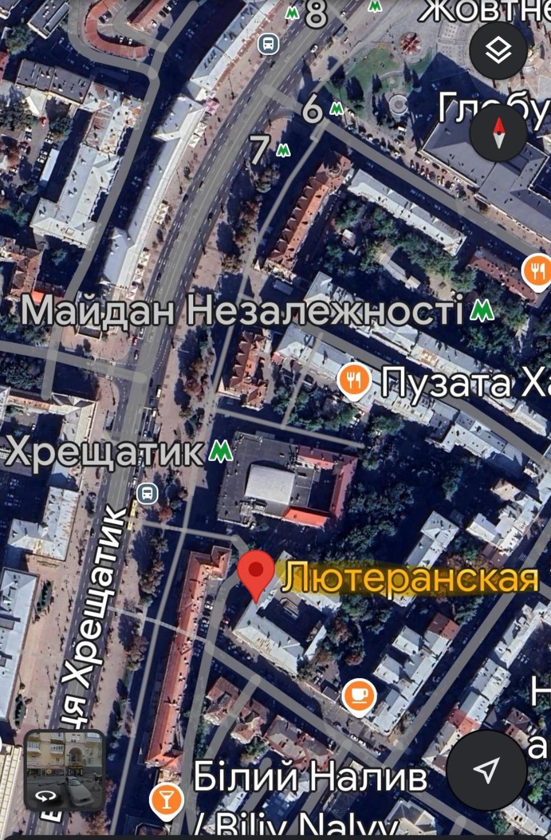 Vip - Дві Спальні Метро Хрещатик Лютеранська 3 基輔 外观 照片